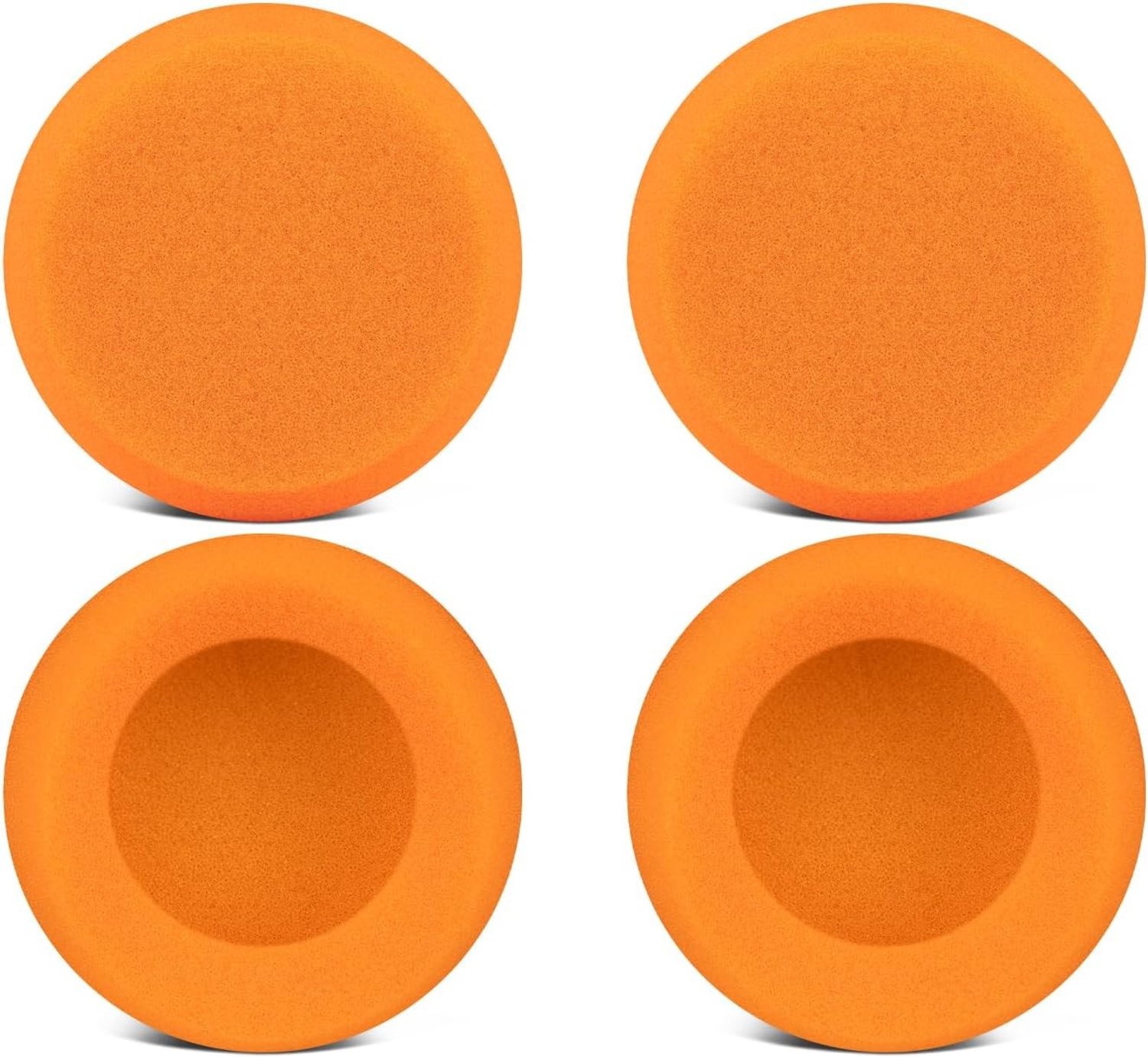 Earpads Set voor JLab Rewind/Rewind 2 - Comfortabele Oorkussens in Oranje voor Verbeterde Geluidskwaliteit en Draagcomfort