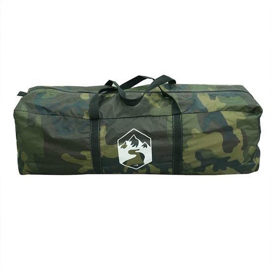 vidaXL - Koepeltent - 4-persoons - waterdicht - camouflage van Vidaxl — afbeelding 2