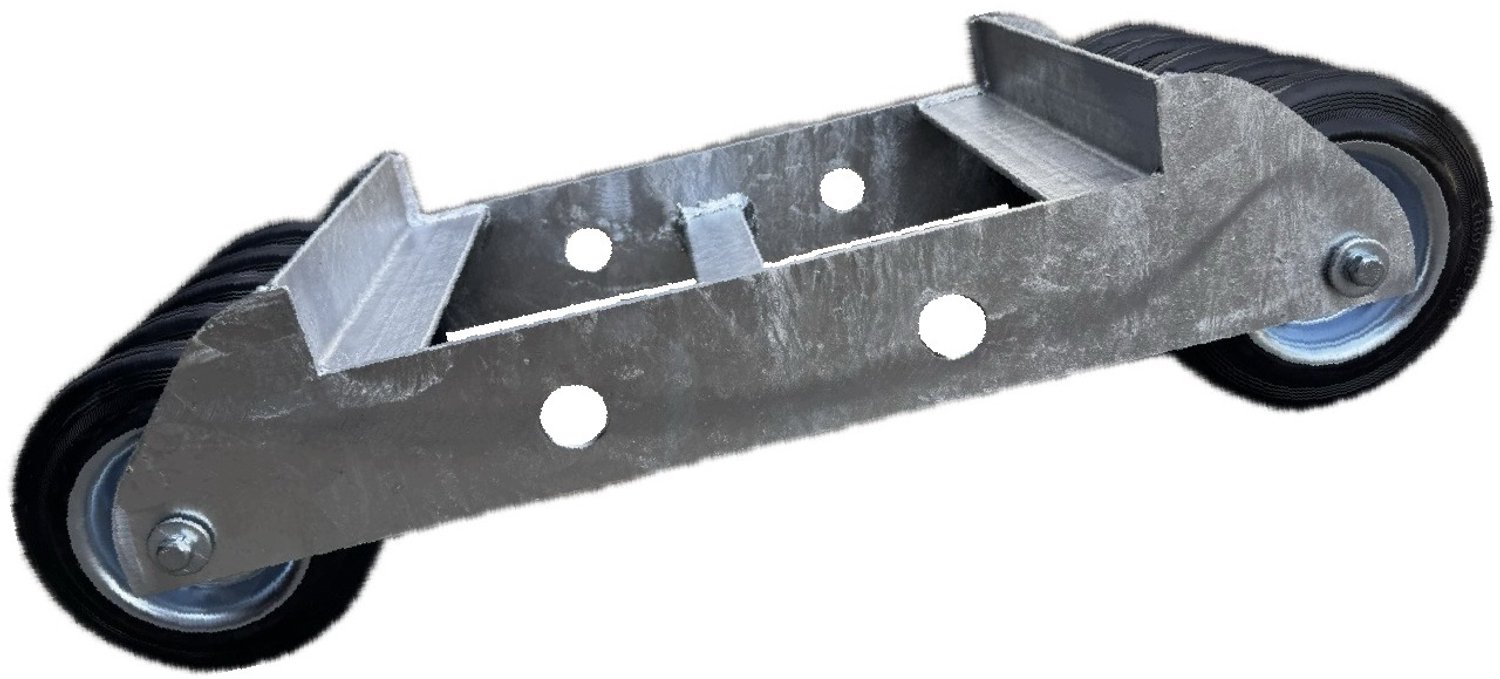 Service Rol voor Autotransport, 1500kg, Metalen/Rubberen Wielen 16cm