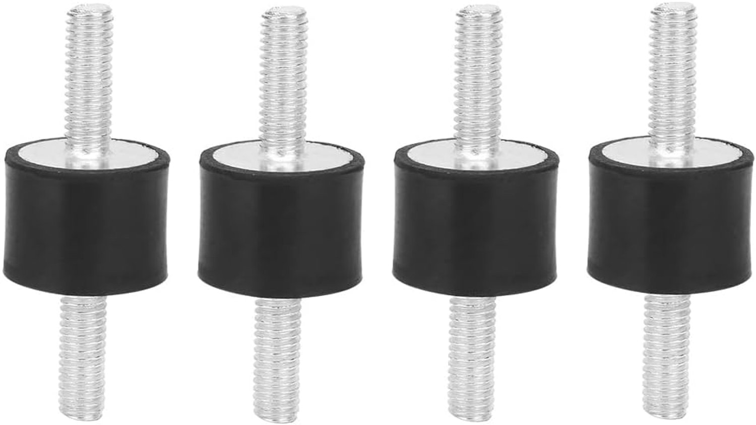 4Pcs M6 Rubber Mounts Male, Vibration Isolator Silent Bloc M6 Anti Vibration Silentblock Car Boat Spools (VV20*15 - ShopVlot