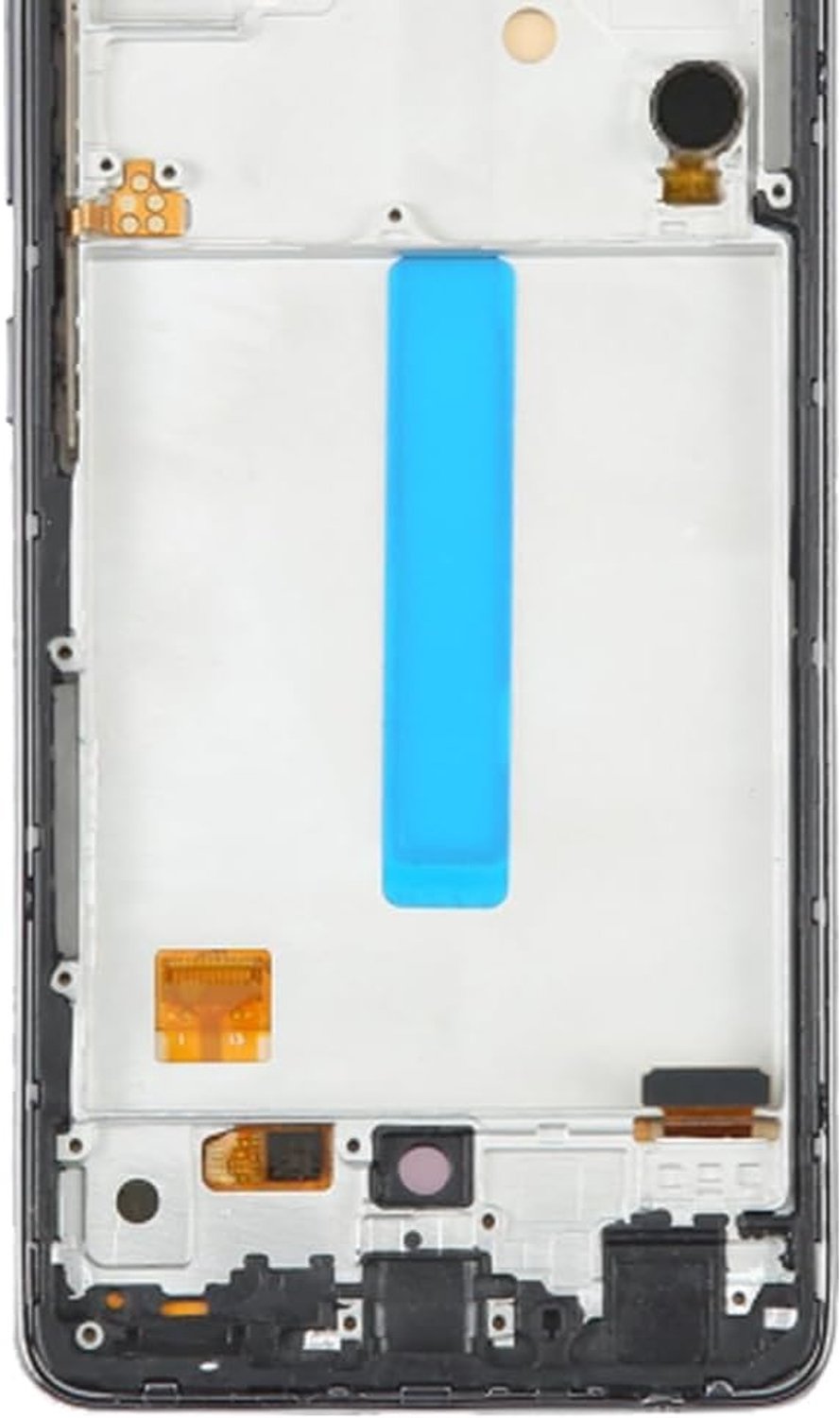 It'Go OLED Full HD-display voor Samsung A52S 5G A528 met vingerafdruk LCD-scherm, vervangend touchscreen met gereedschap, zwart met frame, hoge kwaliteit — afbeelding 5