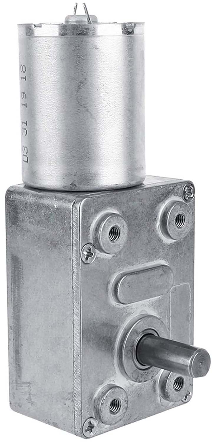 Hoog Koppel 2RPM DC Metaal Tandwielreductiemotor, Omkeerbare Wormwiel