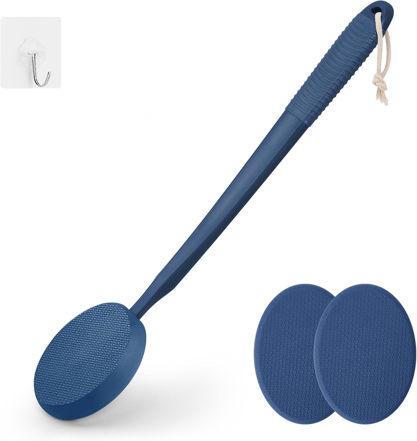 19” Lotion-applicator voor rug (Donkerblauw, 19”) - ShopVlot