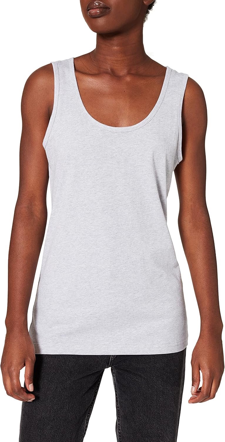 Berydale Dames Tanktop, mouwloos, Grijs, set van 3, XS