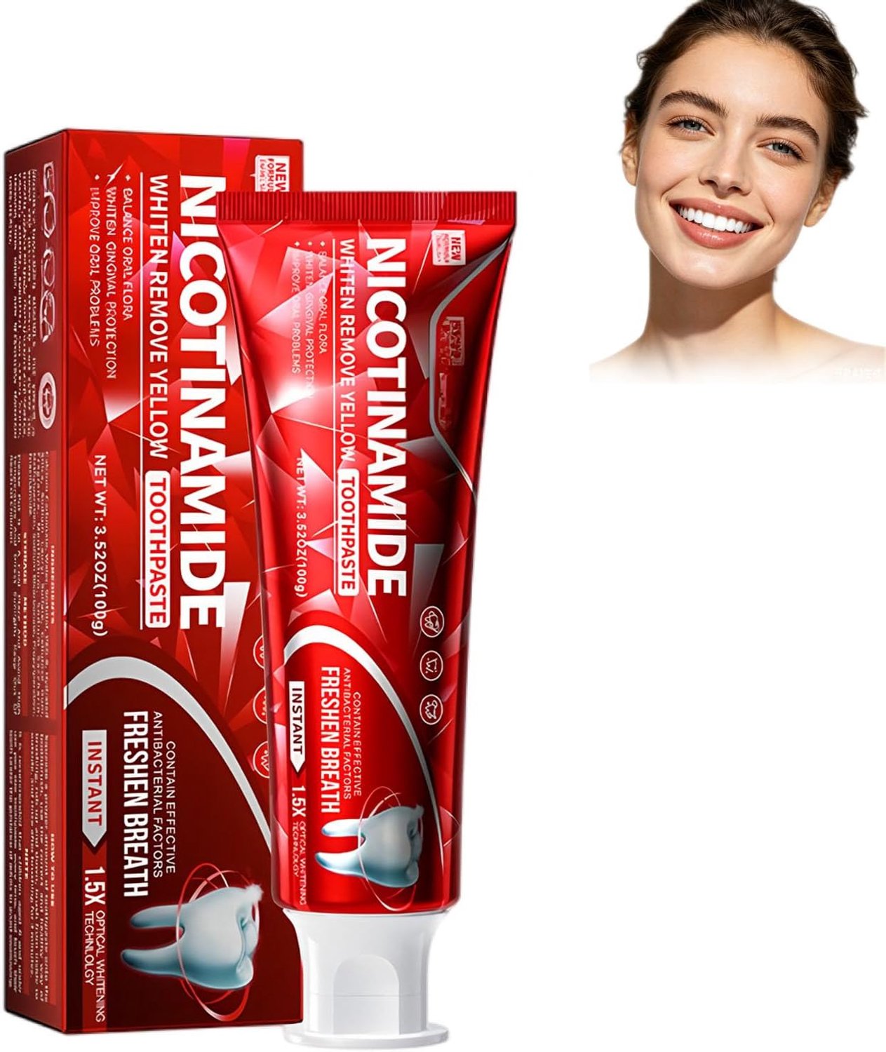 29 Niacinamide Whitening tandpasta, niacinamide tandpasta, witte