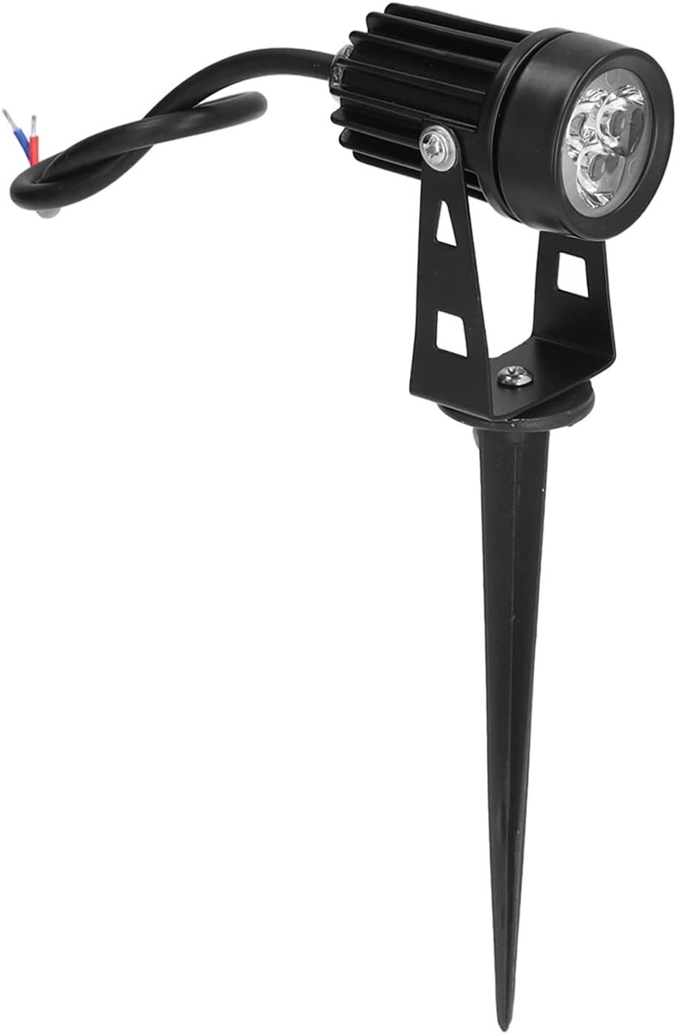 LED-tuinverlichting op Zonne-energie 3W Warm Wit Buitenlandschapsverlichting IP65 Waterdicht 12V Laagspanning met Grondpin voor Tuin Gazon Pad Parkdecoratie