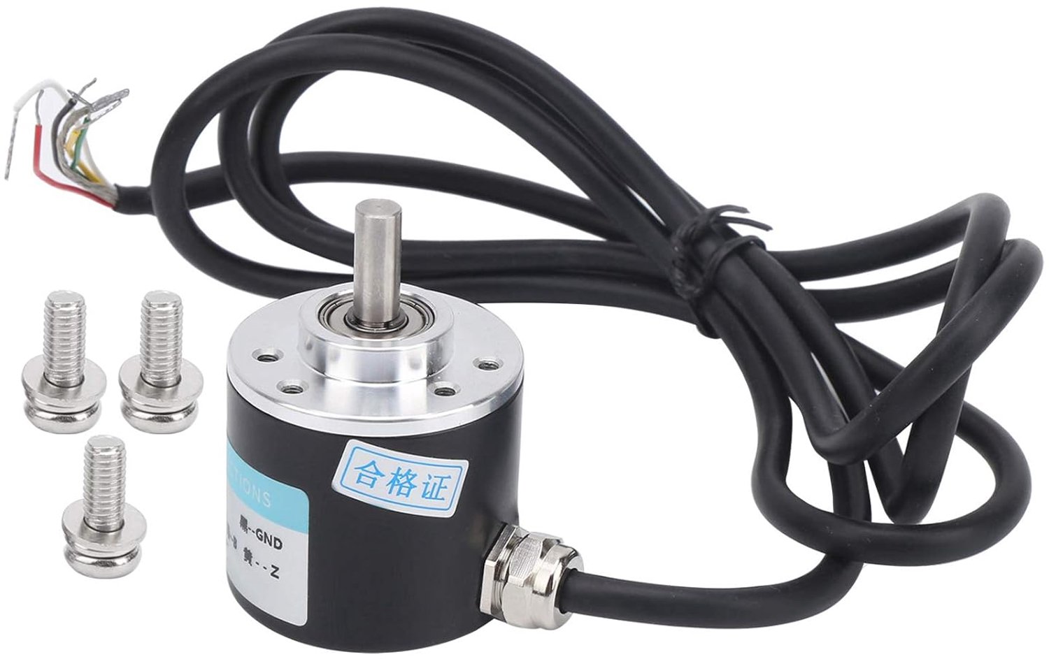 Goshyda ABZ Encoder Incrementeel 3 Fasen 6mm Massieve As DC5 24V