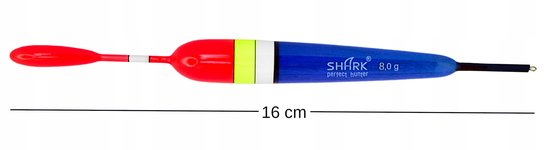 SHARK Doorvoerspoeler Balsa 8g / 16cm - Hoge Kwaliteit — afbeelding 2