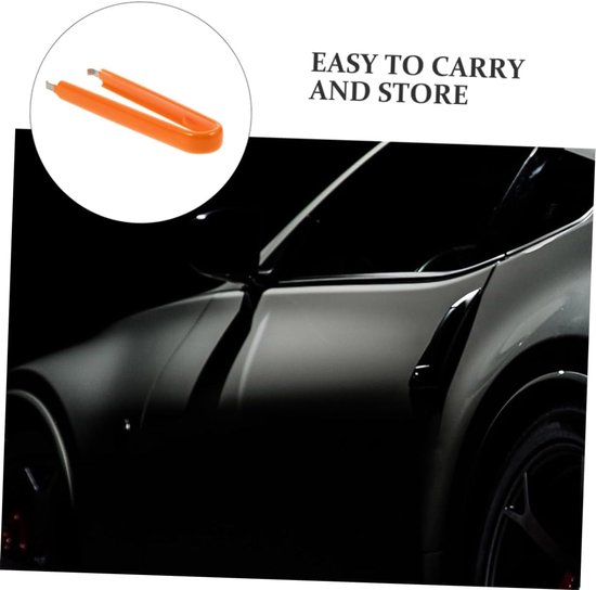 3 Stuks zekeringtrekker auto zekering clip tool auto zekering trekker voor het trekken van zekeringen voor auto's Fuse Tool zekeringklemmen voor auto's pvc Oranje — afbeelding 3