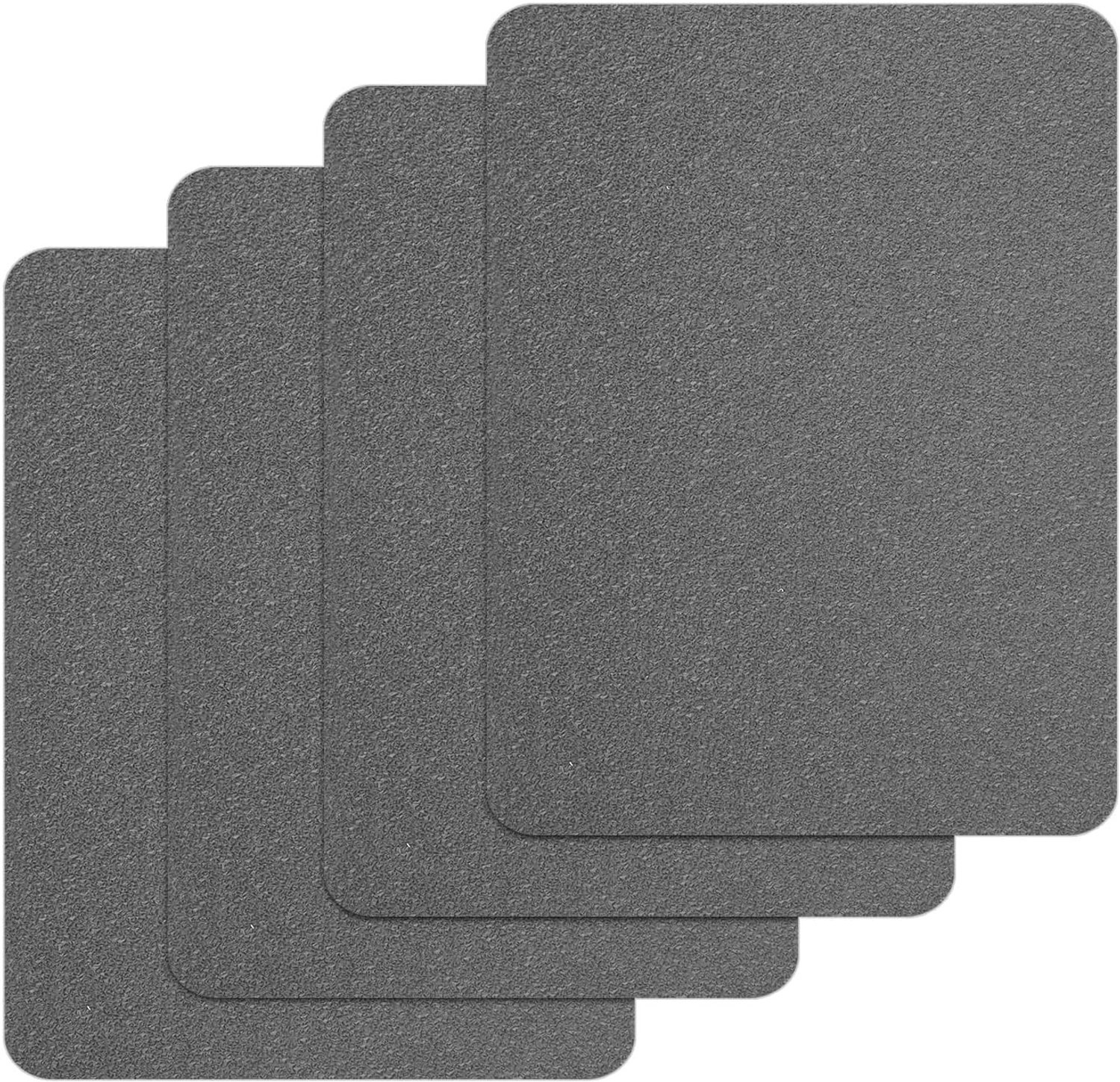 4 Stuks Telefoon Grip Tapes, Antislip Stickers voor Mobiele Telefoons, Waterdichte Zelfklevende Stickers voor Laptopcamera en Gamecontroller (Grijs)
