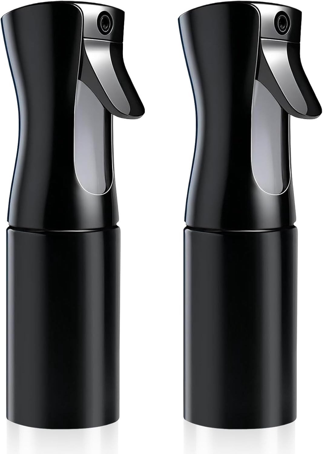 Spuitfles - Zwart - 200 ml - Met Continue Fijne Nevel - Voor Planten en Haarverzorging