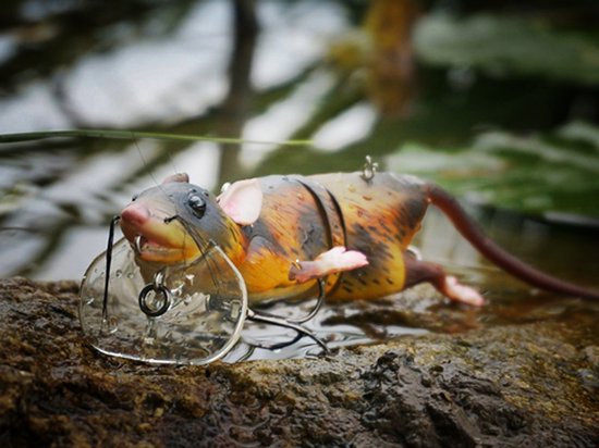 Savage Gear 3D Rad Rat Vliegende Kunstaas 30cm 86g Bruin — afbeelding 4
