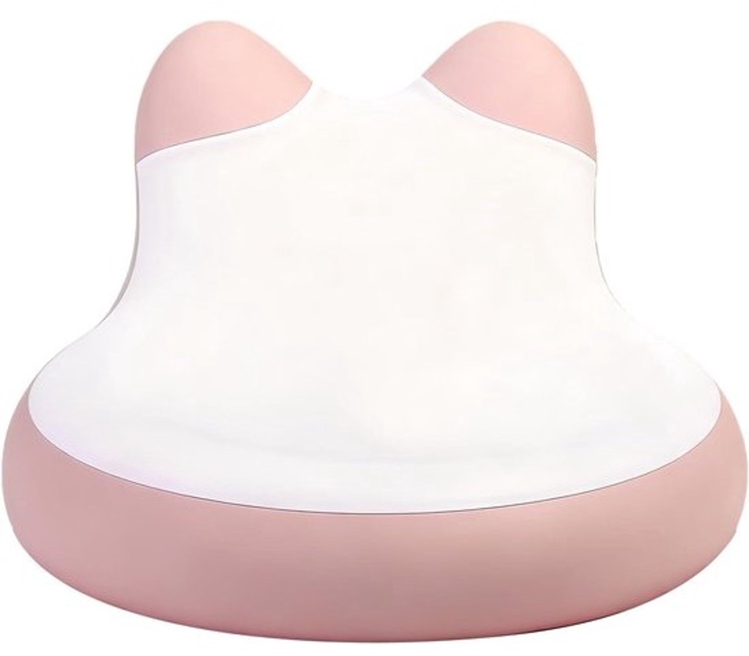 Buikligkussen - voor bed - Liggend kussen - Comfortabel slapen - Versterkte nekondersteuning - 49 x 18 cm - Roze