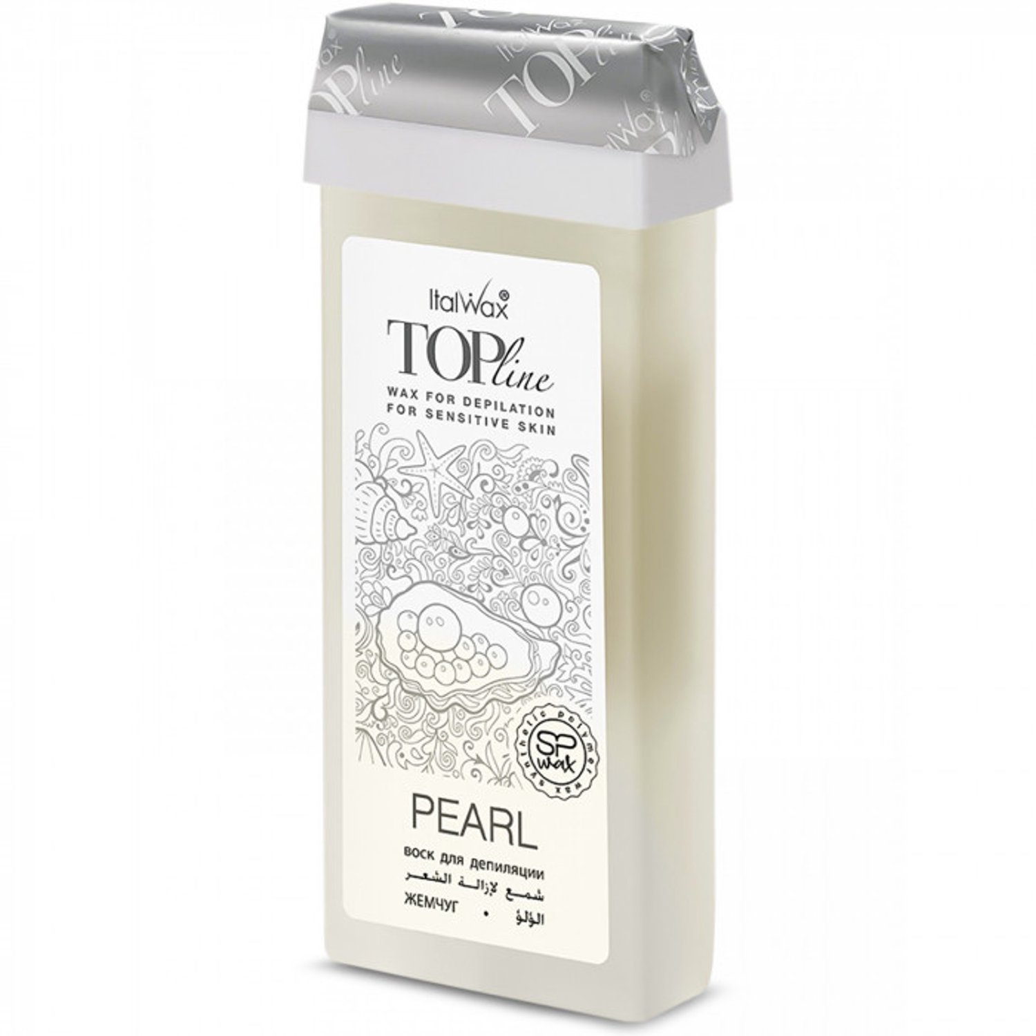 ItalWax Crystal Depilatie Wax 100 ml - Filmwax Voor Gevoelige Huid - Transparante Hars - Zonder Strips