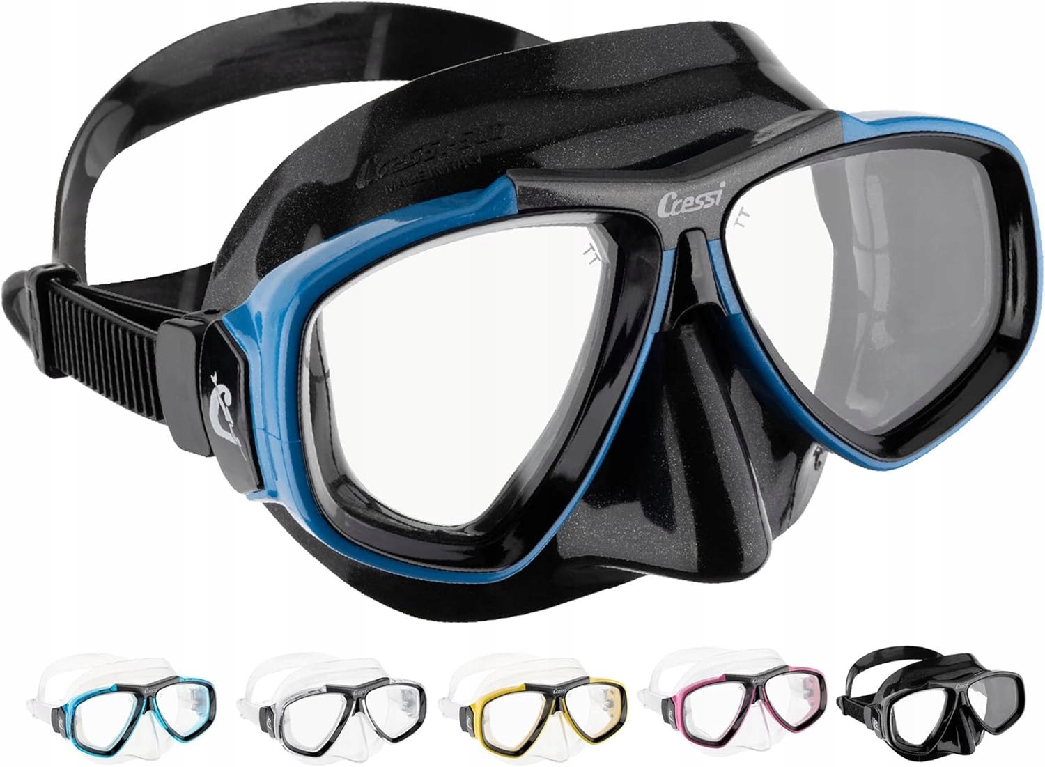 Cressi Duikbril Focus Mask Black - Zwart
