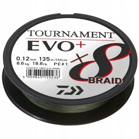 Tournament X8 Vislijn 0,2 mm x 135 m - Sterke Vlechtlijn — afbeelding 3