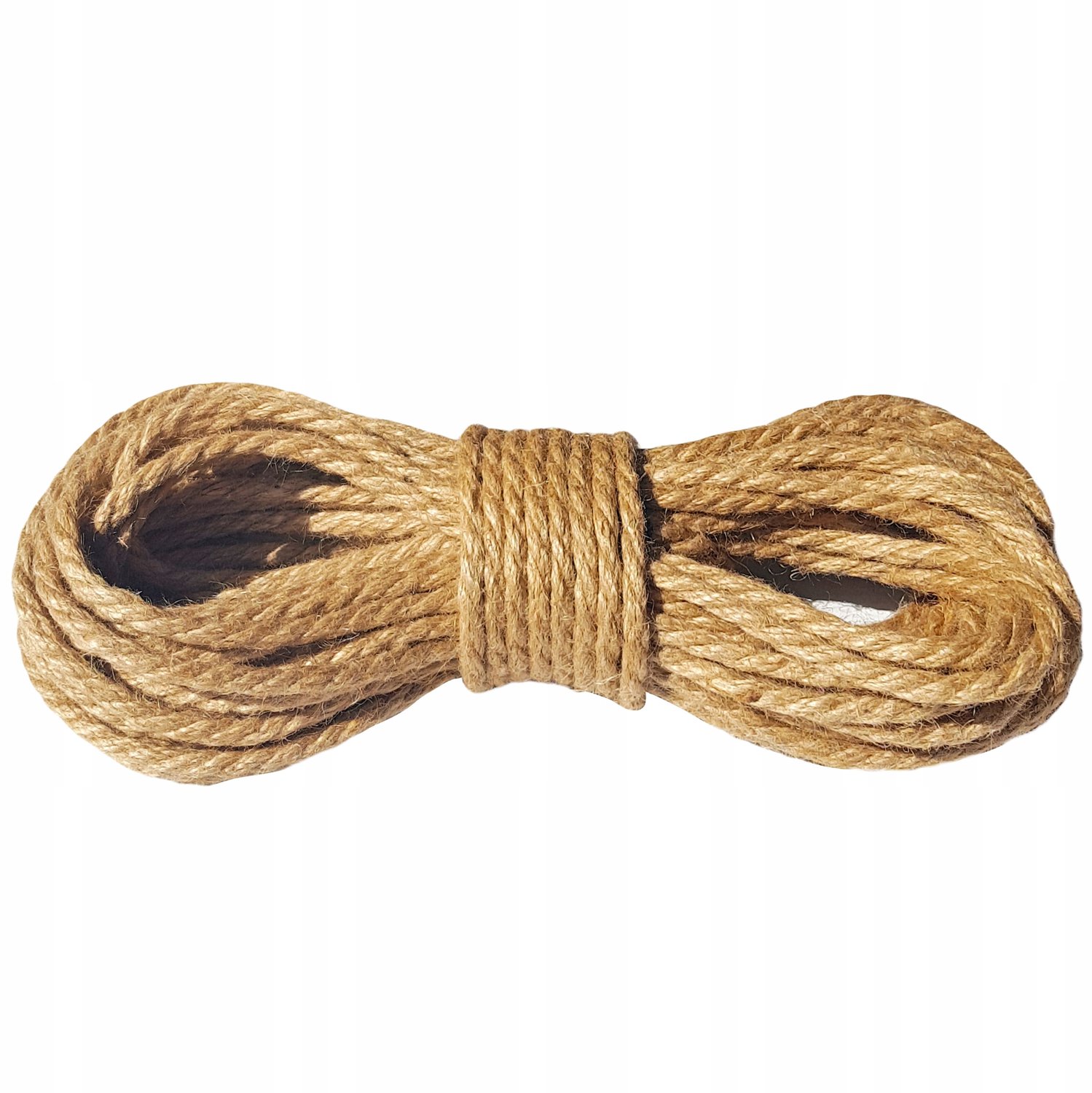Jute Touw 8mm 25m - Decoratief, Scheeps-, Krabpaal Touw