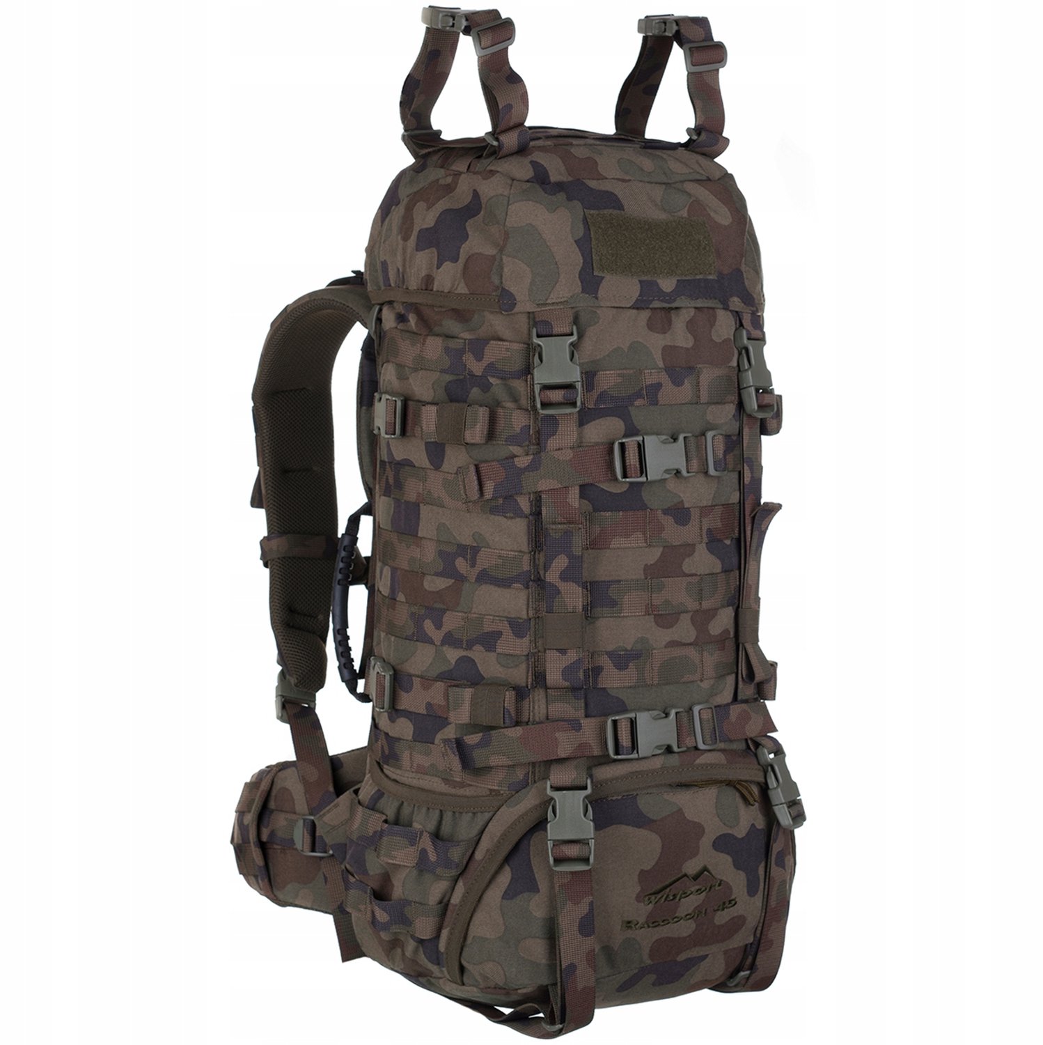 Wisport Raccoon 45L Tactische Rugzak - Camouflage 'Pantera' wz.93