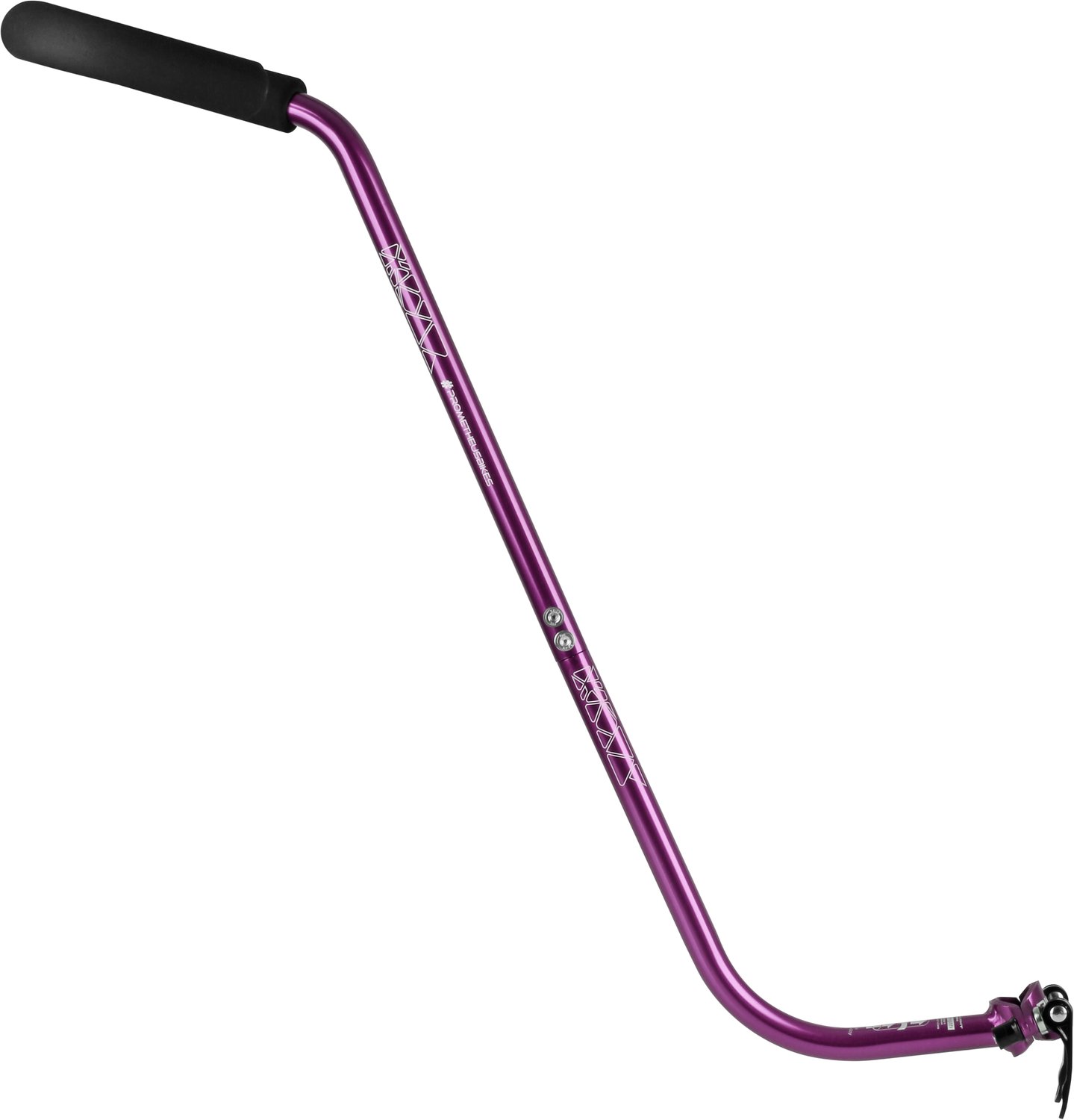 PRO Duwstang kinderfiets - Superlicht 450 g - Alu 10-20 inch - Paars