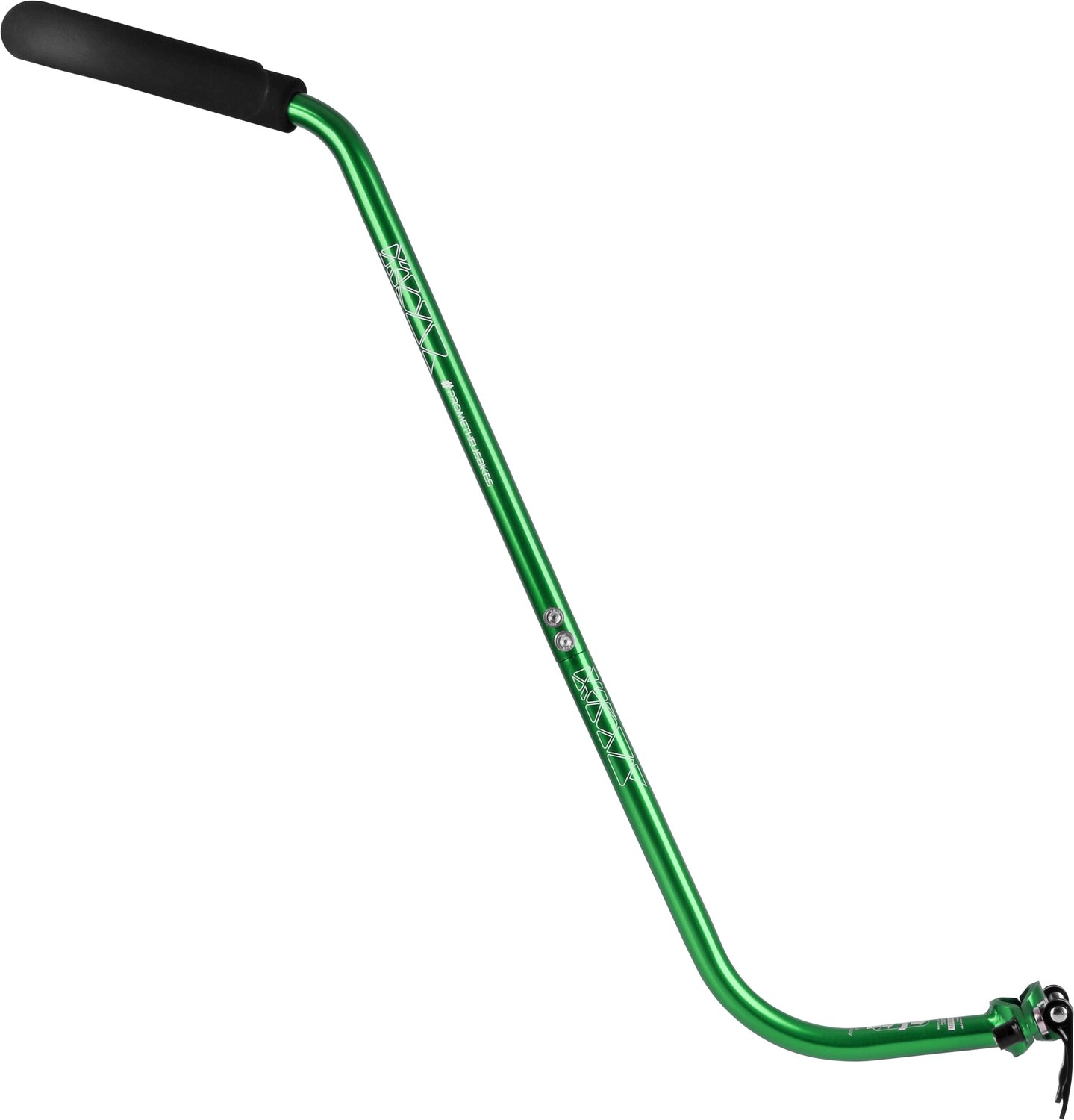 PRO Duwstang kinderfiets - Superlicht 450 g - Alu 10-20 inch - Groen