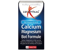 Lucovitaal Lucovitaal Calcium Magnesium Bot Formule 60 tabletten - 60 stuks