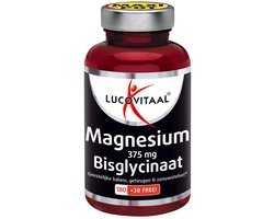 Lucovitaal Lucovitaal Magnesium 375 mg Bisglycinaat 210 tabletten - 210 stuks