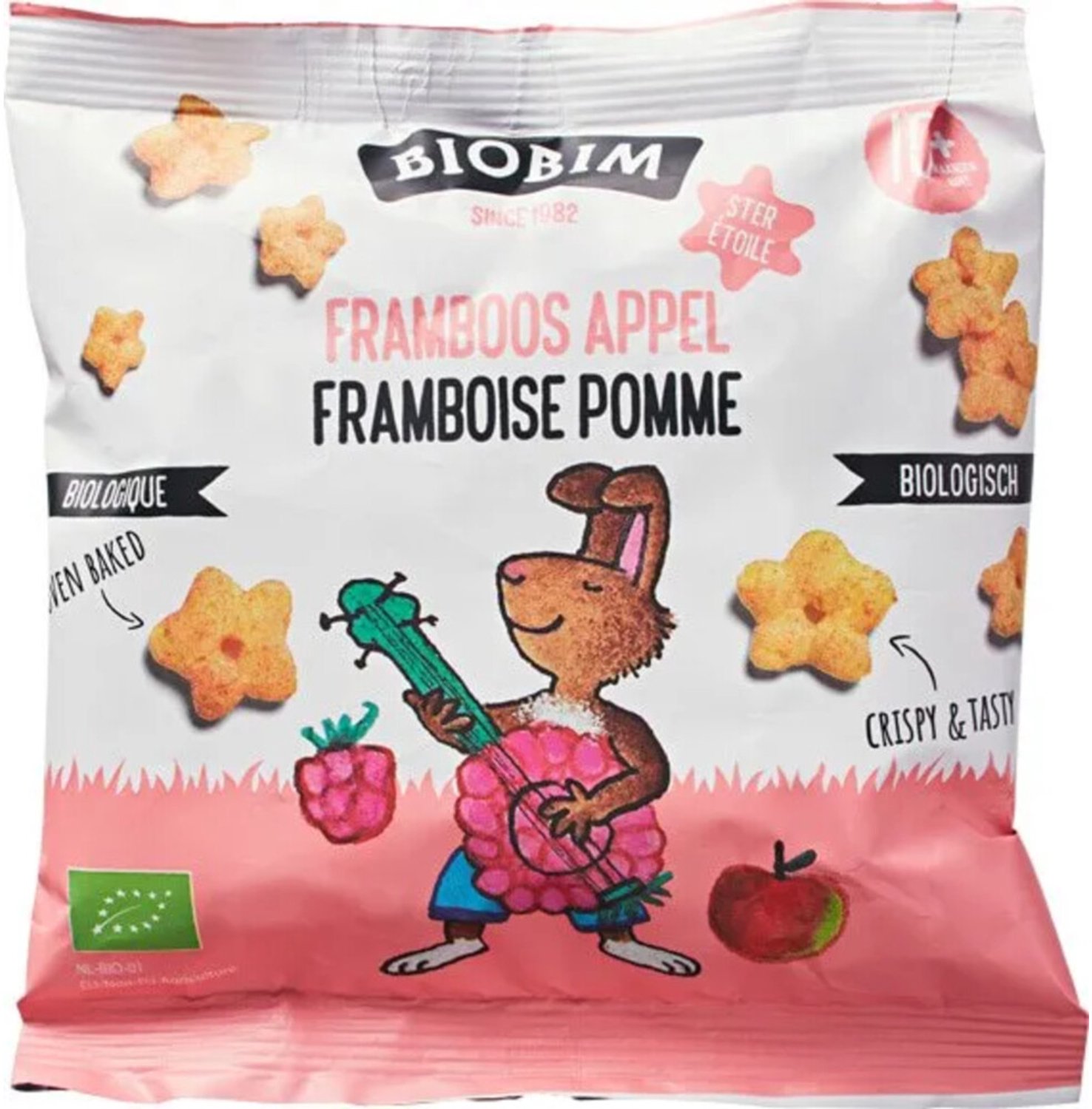 Biobim Maispuffs Sterretjes 10+ Bio 20 gr