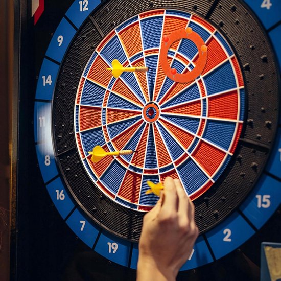 Dart Trainingsringen Set - 10 Stuks Oranje + 100 Pinnen van Dart — afbeelding 4