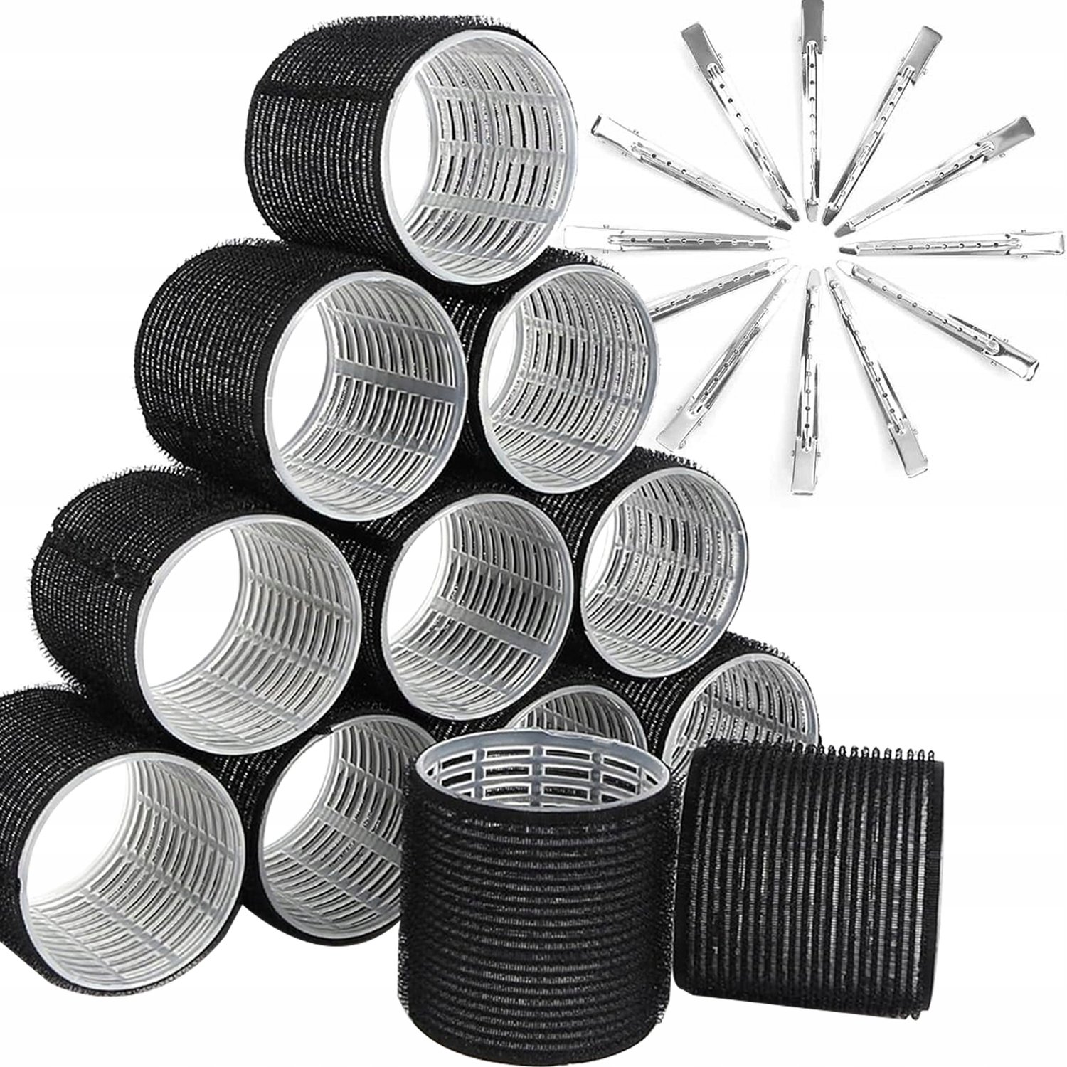 Zet Waalden & Clips voor Krullen - Merkloos - 24 Stuks