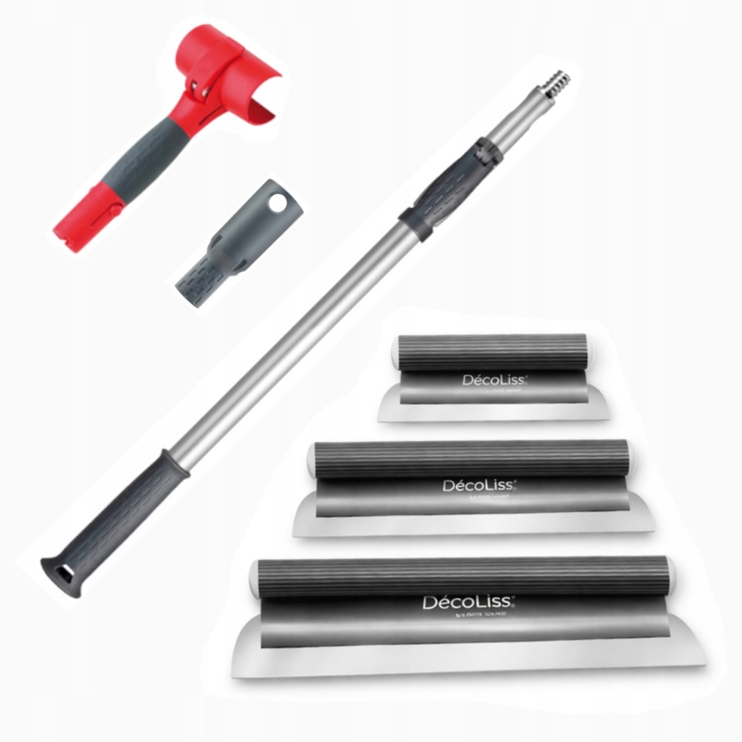 Decoliss Spatelset met Telescoop 30/40/50cm - Professioneel