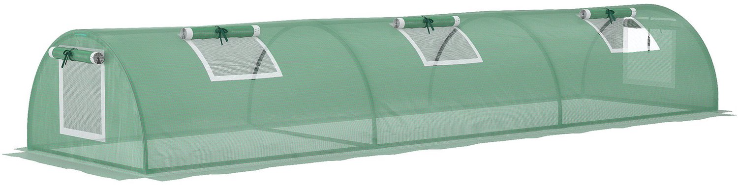 Sunona Foliekas - Met 4 mesh-vensters - 300 x 80 x 45 cm - Groen