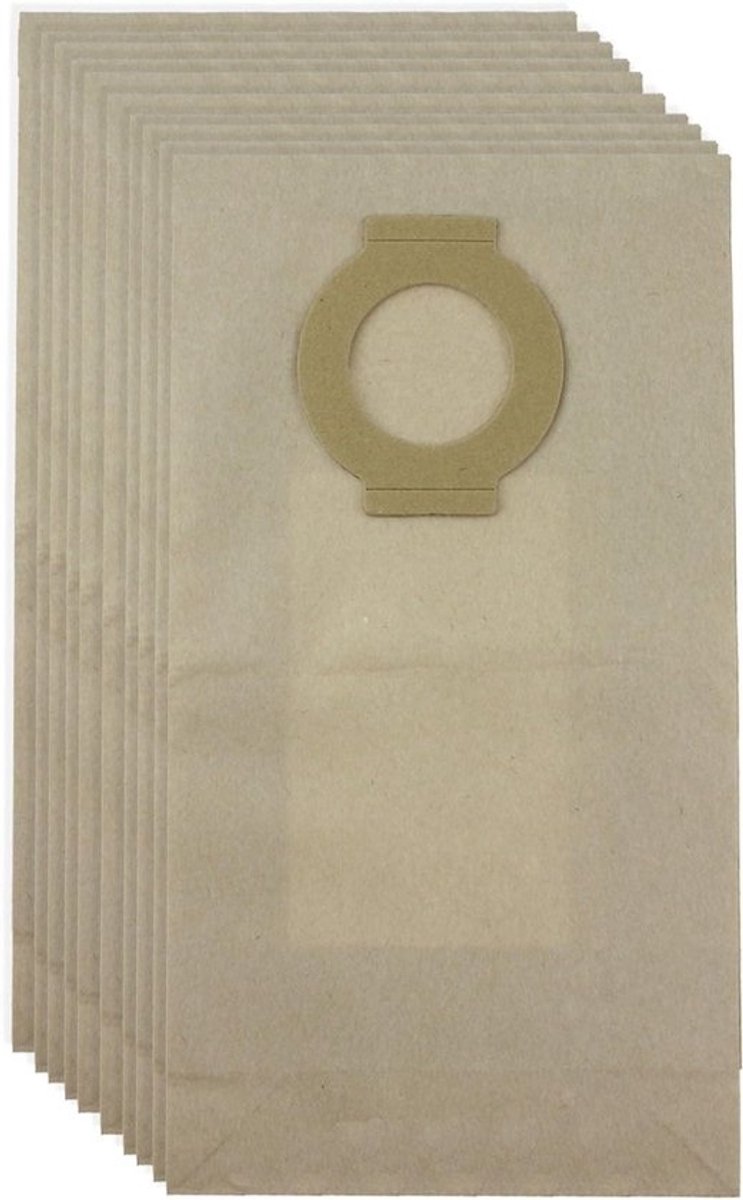 Stofzuigerzakken - Stofzuigerzakken - Schoon Huis - Solide Kraag - 10 Stuks - Wit