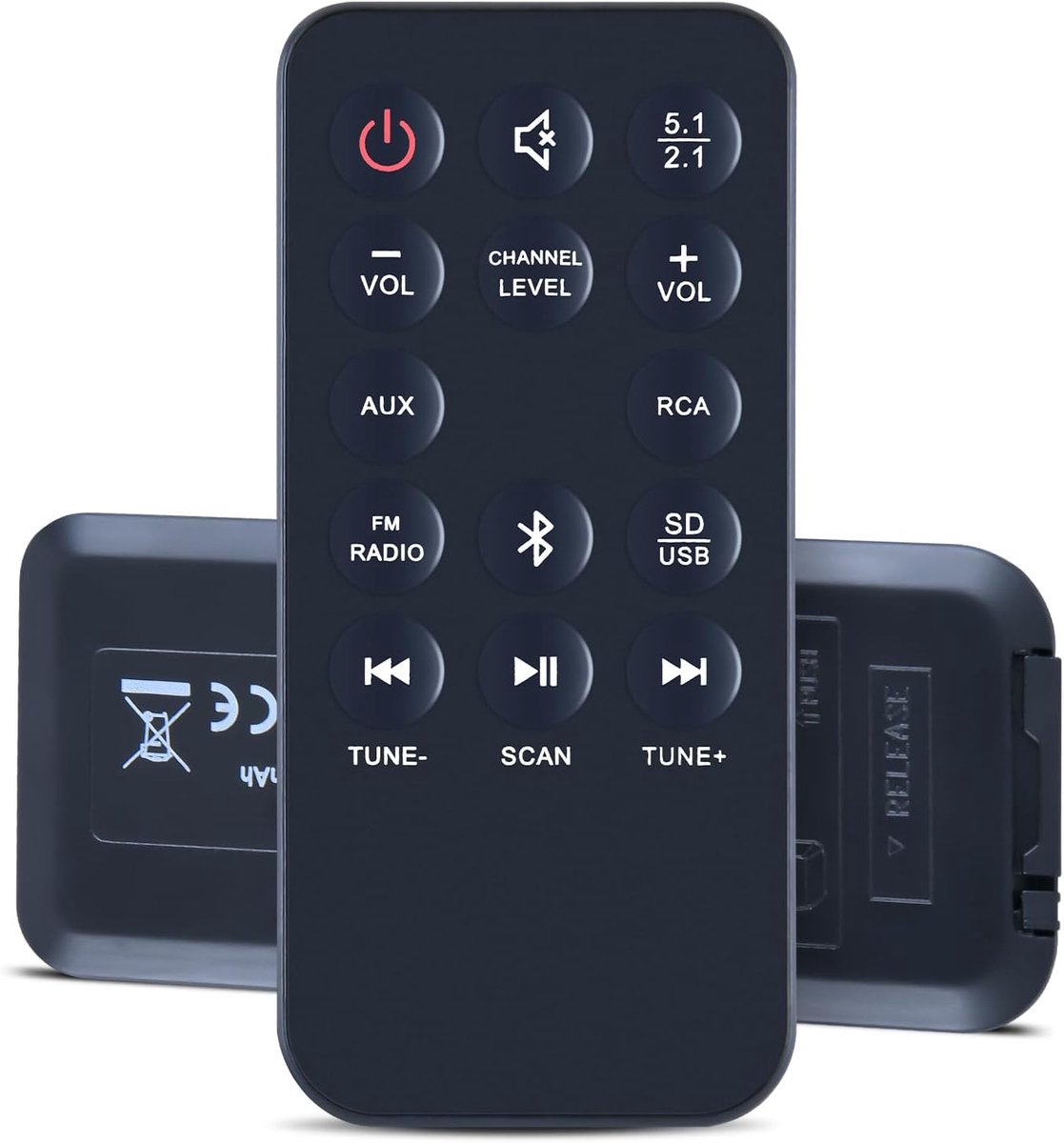 Vervangende Afstandsbediening geschikt voor Logitech LOGI Z606 Z607 5.1 Surround Sound luidsprekersysteem
