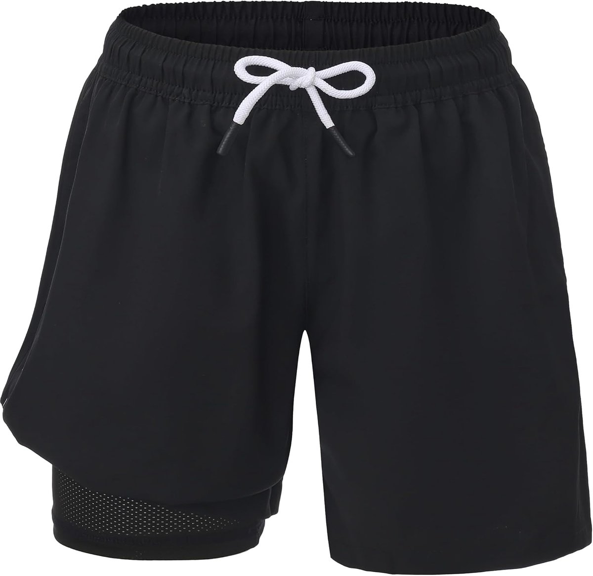 Zwemshorts voor kinderen, jongens, 2-in-1, met geïntegreerde voering, comfortabel badpak voor jongens, voor 110-160