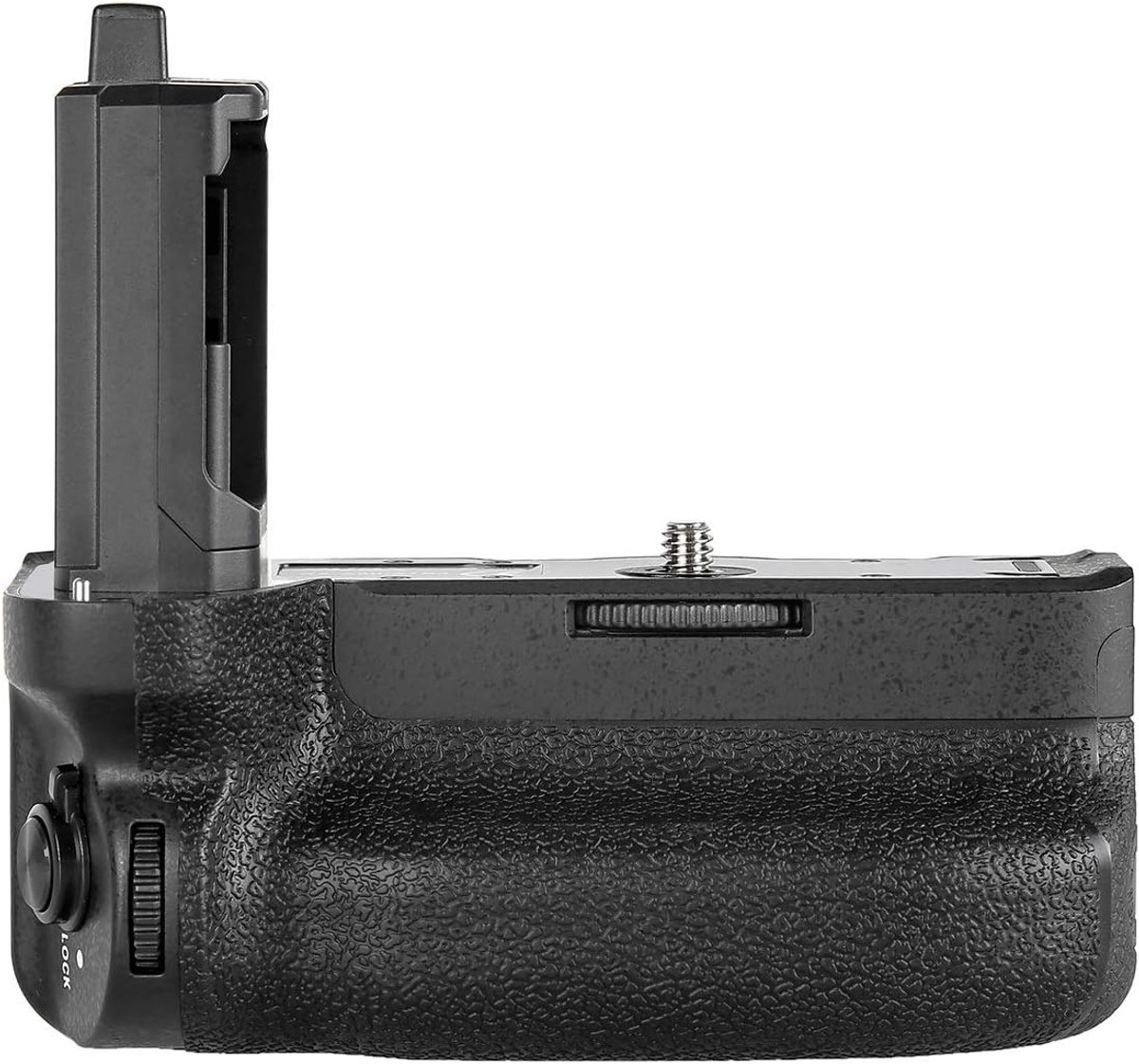 ayex Batterijgreep geschikt voor Sony Alpha 1 A7RIV A7SIII A7IV A9II Universele handgreep met portretontspanner voor maximaal 2 x NP-FZ100 accu's vergelijkbaar met VG-C4EM