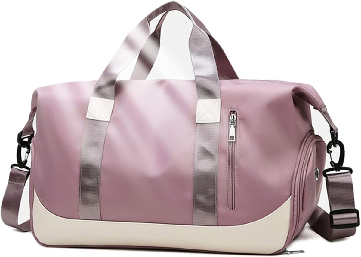 Dailygoods- Sporttas Dames Waterdicht - Reistas met Schoenenvak - Weekendtas - Fitnesstas - Gym Bag - Handbagage - Duffelbag