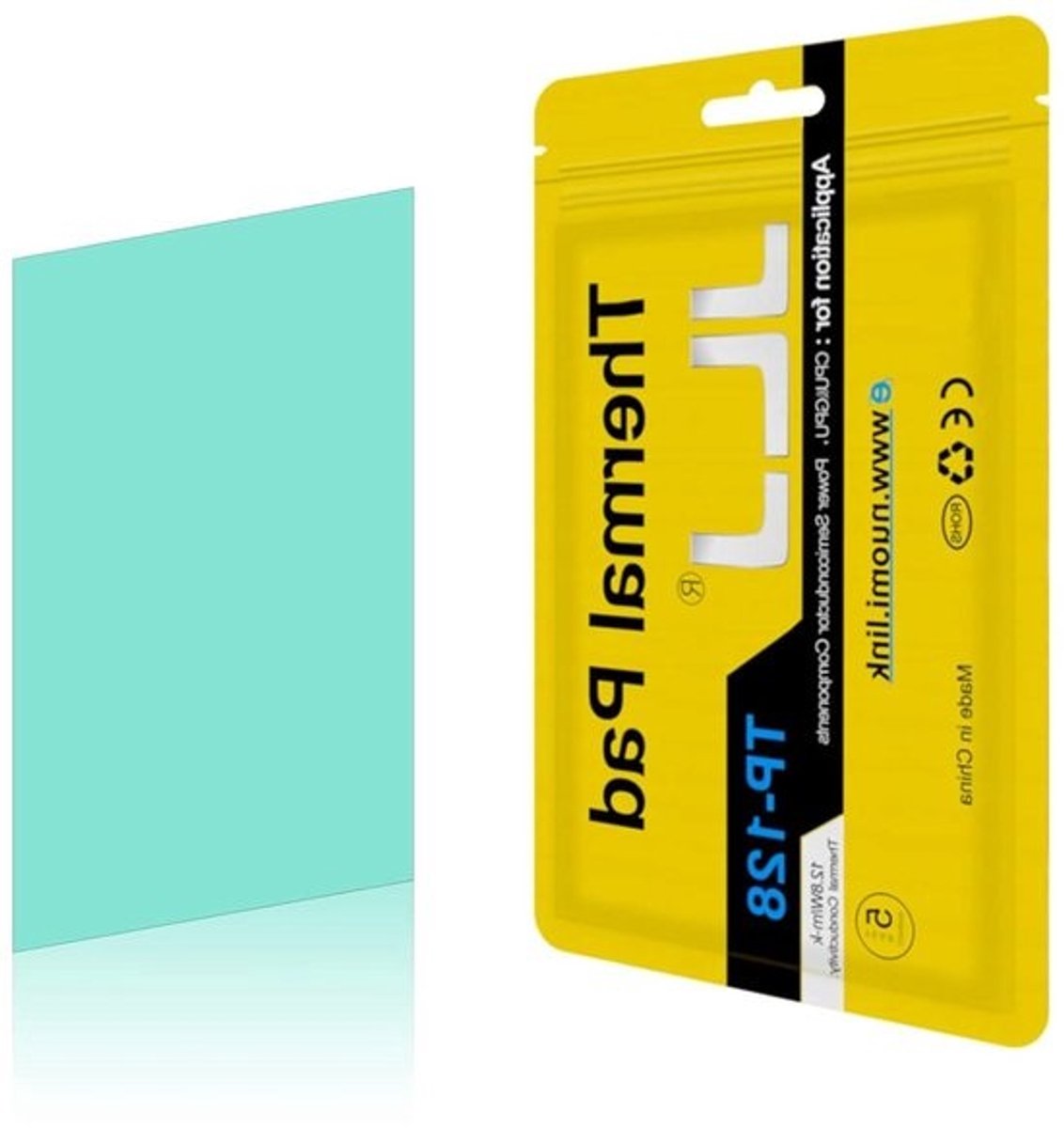 Thermische Pads - Koelpads - Componenten Koelen - Niet-geleidend - 80x40x1mm - Blauw