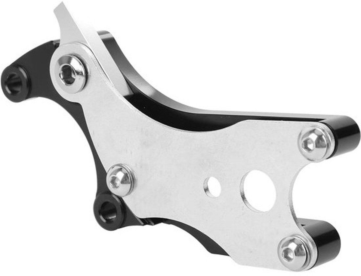 Allecto - Fiets Disc Brake Adapter - Aluminium - Lichtgewicht 126g - Upgrade Accessoire - Geschikt voor Fiets - Conversie - Zwart