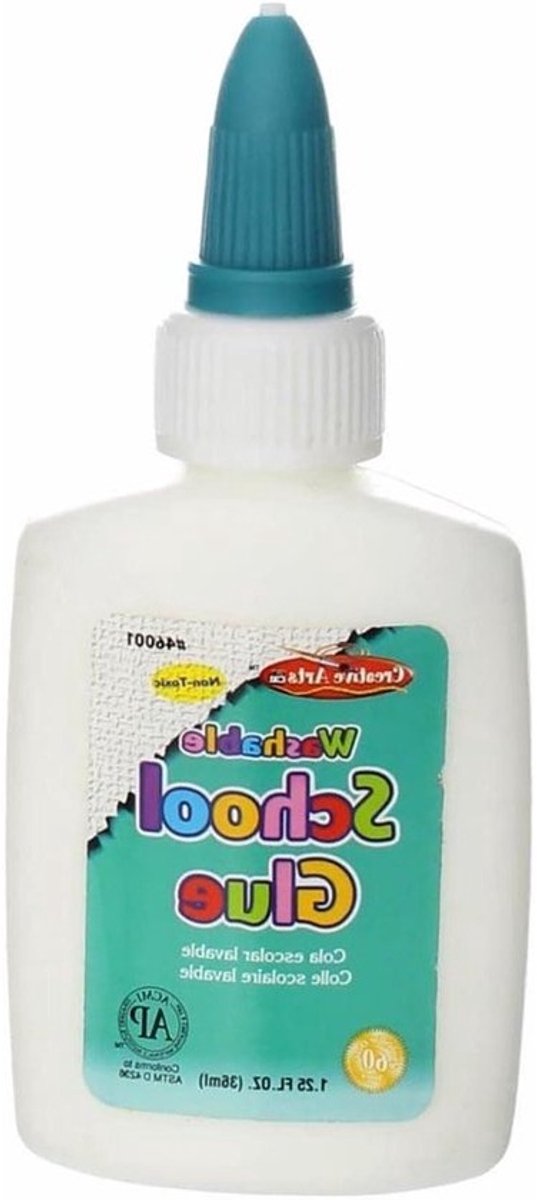 School Lijm - Creatieve Lijm - Ambachtelijke Projecten - AP Gecertificeerd - 37 ml - Wit