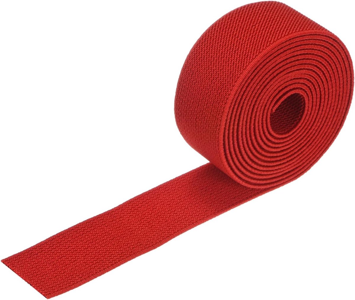 Elastische banden om te naaien, 3 cm 2 meter rol van hoge elasticiteit gebreide elastische spoel, elastisch voor naaien tailleband/pruiken/broeken/ambachten doe-het-zelf elastisch lint
