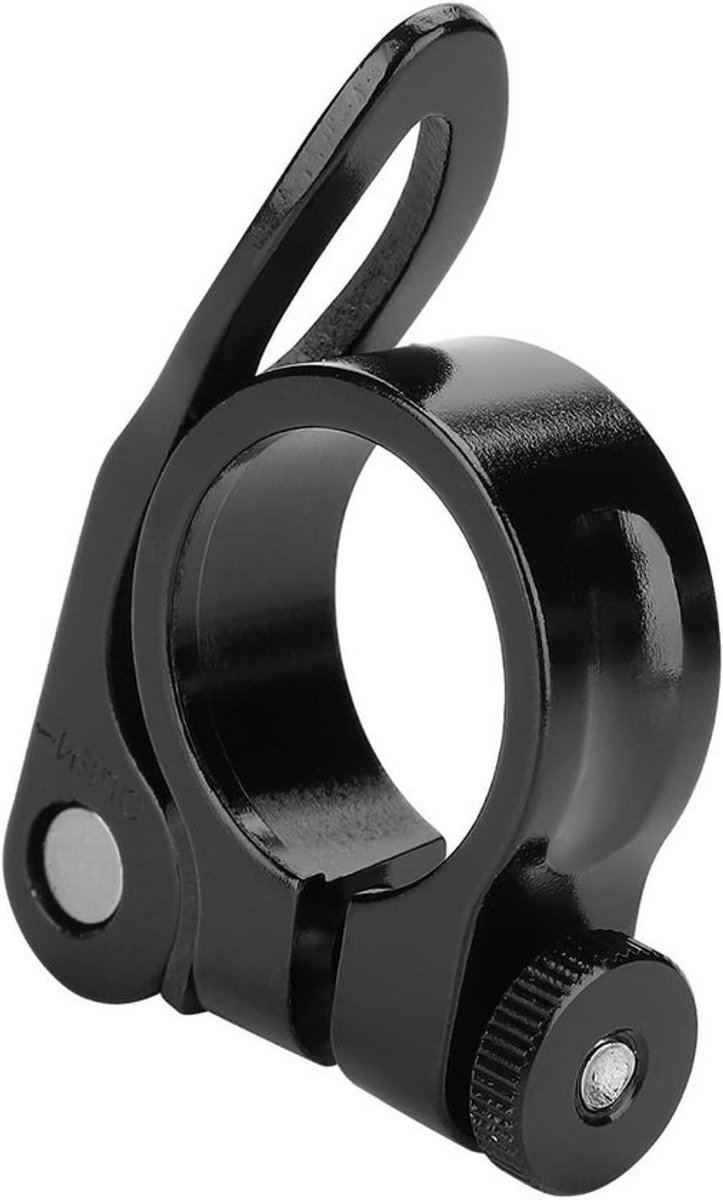 Zadelpenklem - Zadelbuisklem - Fiets Zadel Verstellen - Snelsluiting - 25.4mm - Zwart