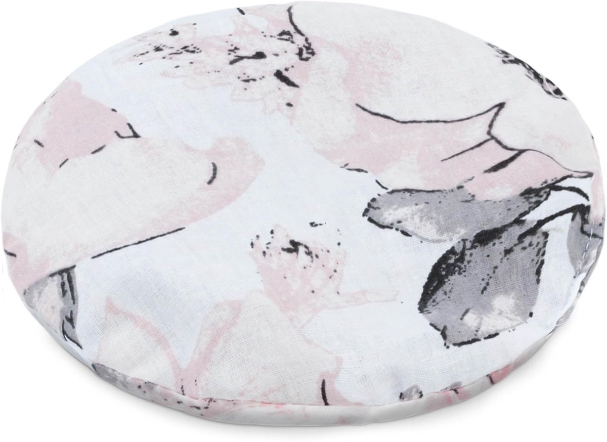 babywarmtekussen magnetrongraankussen voor kinderen en volwassenen klein warmte- en koudekersensteenkussen 16 cm katoenroze Wilde roos