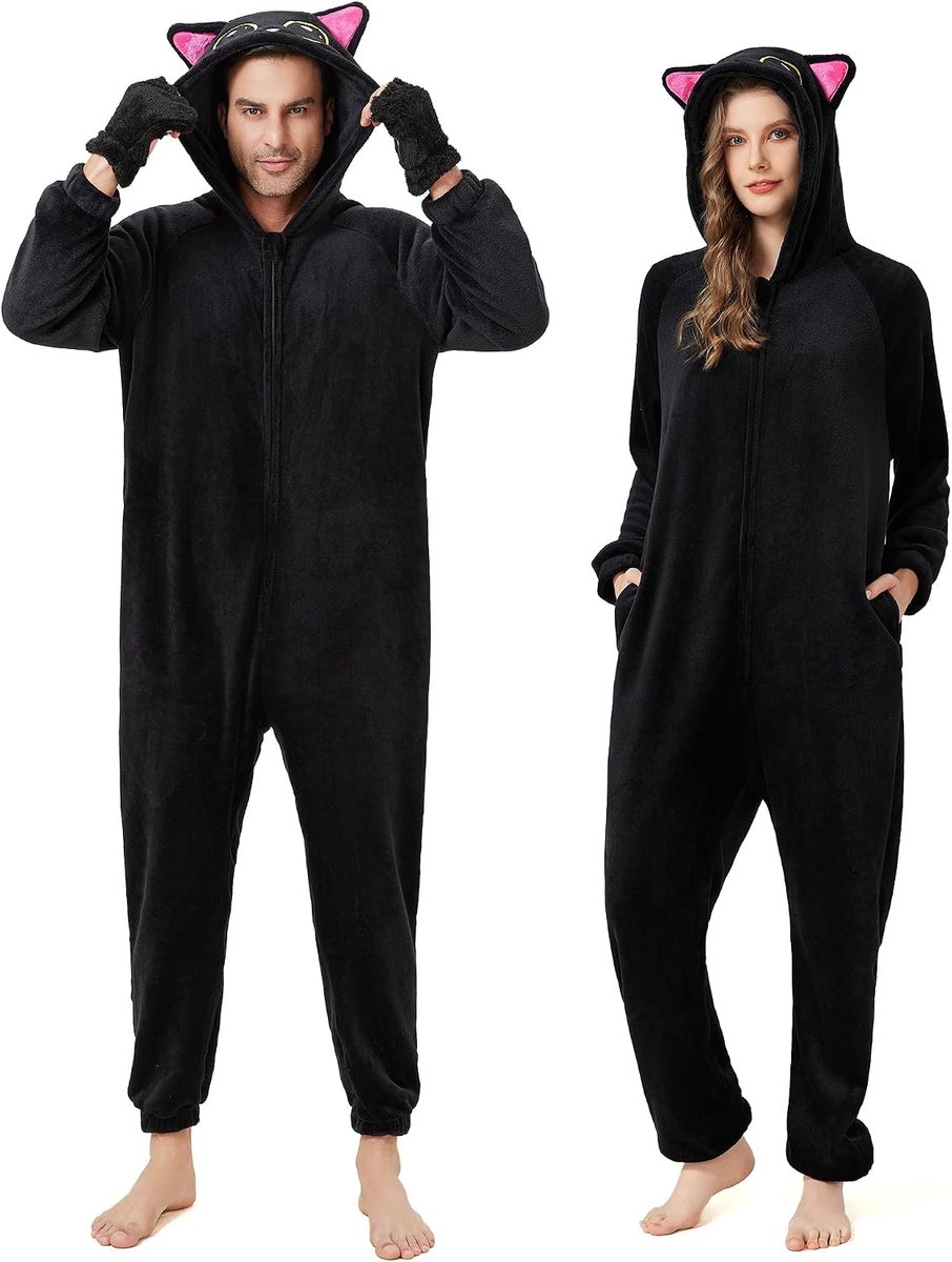 Unisex Volwassen Onesie Pyjama Outfit Dier Onesie Kostuums voor Vrouwen/Mannen