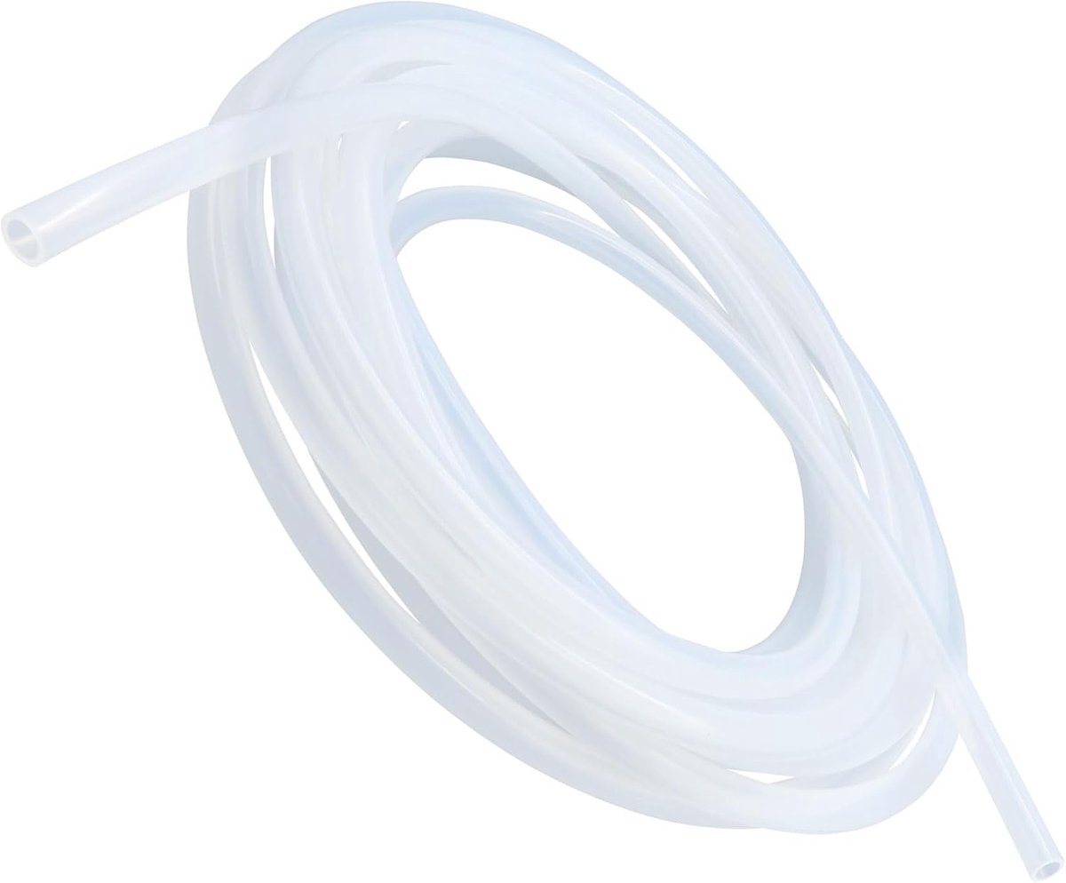 Silicone Tube Food Grade Slangen Maat 14mm x 18mm, Lengte 6m (19.6ft), Dikte 2.0mm, Flexibele Rubber Siliconen Tubing voor Luchtslangen Waterleidingen