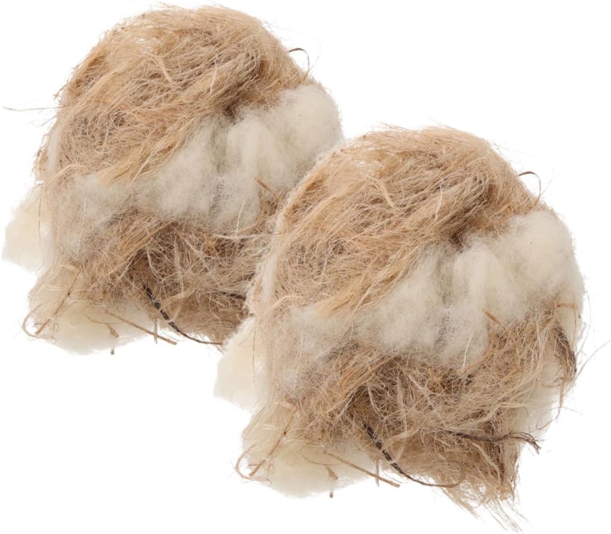 2 Pakketten Natuurlijke Vogel Nestmateriaal Pads voor Papegaaien Kanaries Wilde Vogels voor Diy Vogelhuisjes of Buitengebruik Per