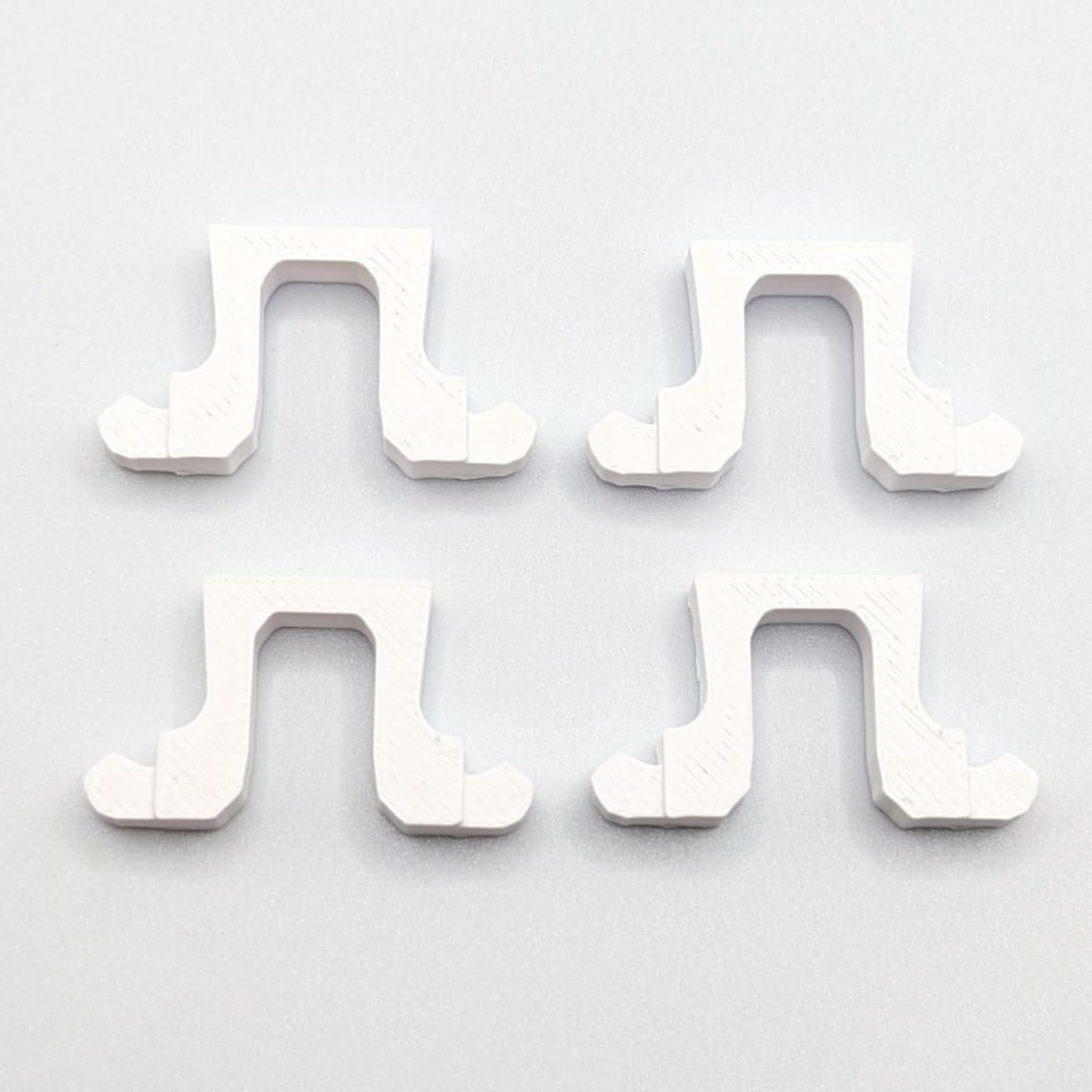 4 x afwasmand eindstop geschikt voor Miele 2154400