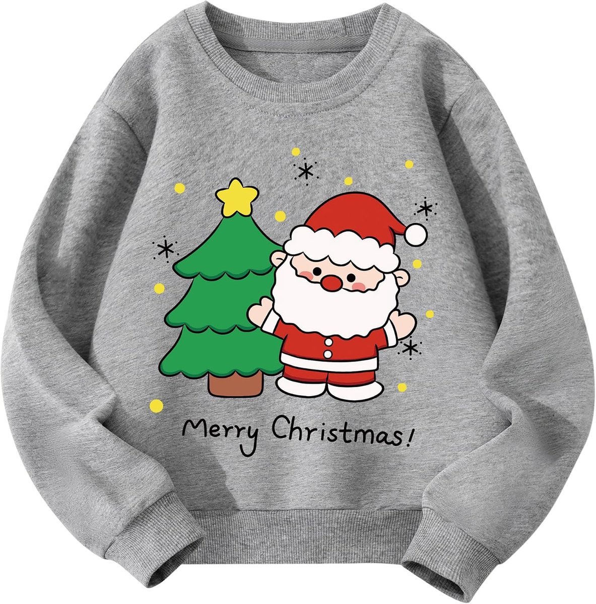 Sweatshirt Jongens en Meisjes Christmas Sweater Kids Katoen Kerst Kleding voor Kinderen Leeftijd 2-7 Jaar