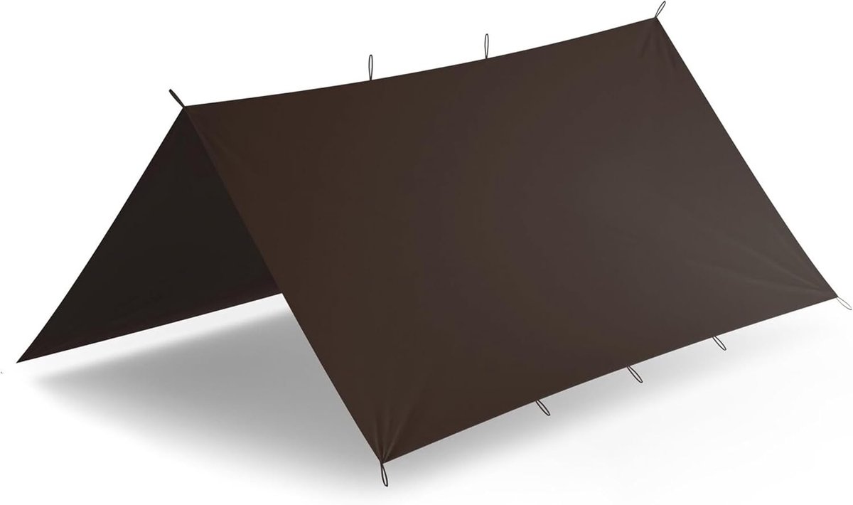 Supertarp 300 x 300 cm Earth Brown