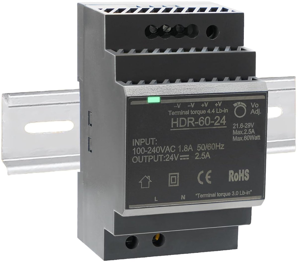 60W 24V 2.5A HDR