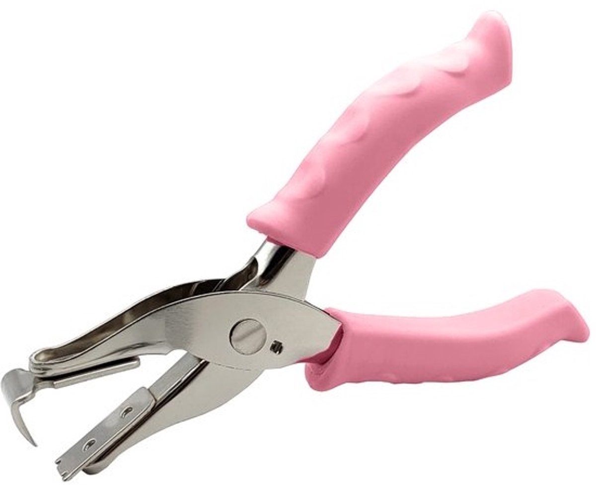 Roestvrij Stalen Nietjesnijder met Antislip Handgreep - Geschikt voor 6 mm en 12 mm Nietjes, Compact en Draagbaar voor Kantoor, Thuis en Schoolgebruik, Nietjesnijder voor Documenten, Nietjesnijder voor Papier, Nietjesnijder voor Kantoorbenodigdheden